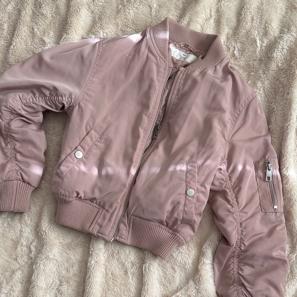 H&M Pink Kids Puffer Jacket